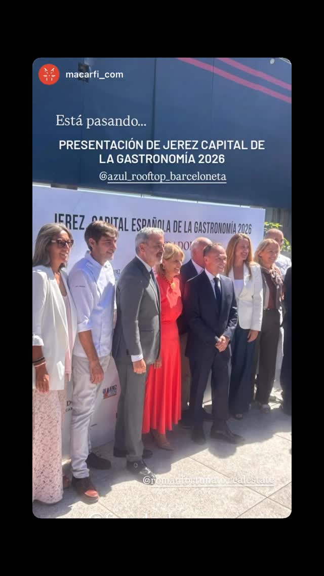 Presentation: Jerez Capital de la Gastronomía 2026
