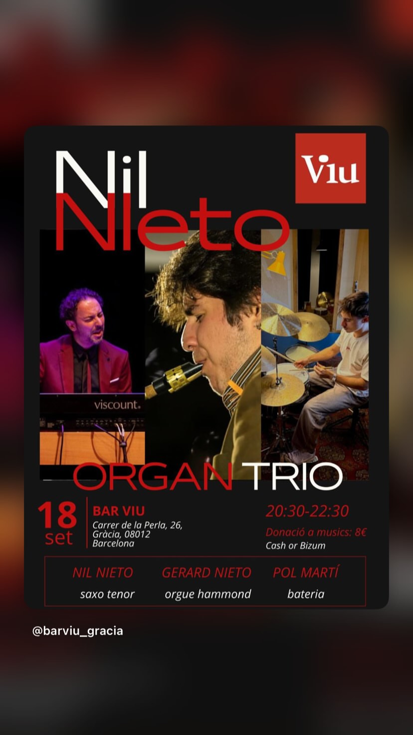 Nil Nieto Organ Trio
