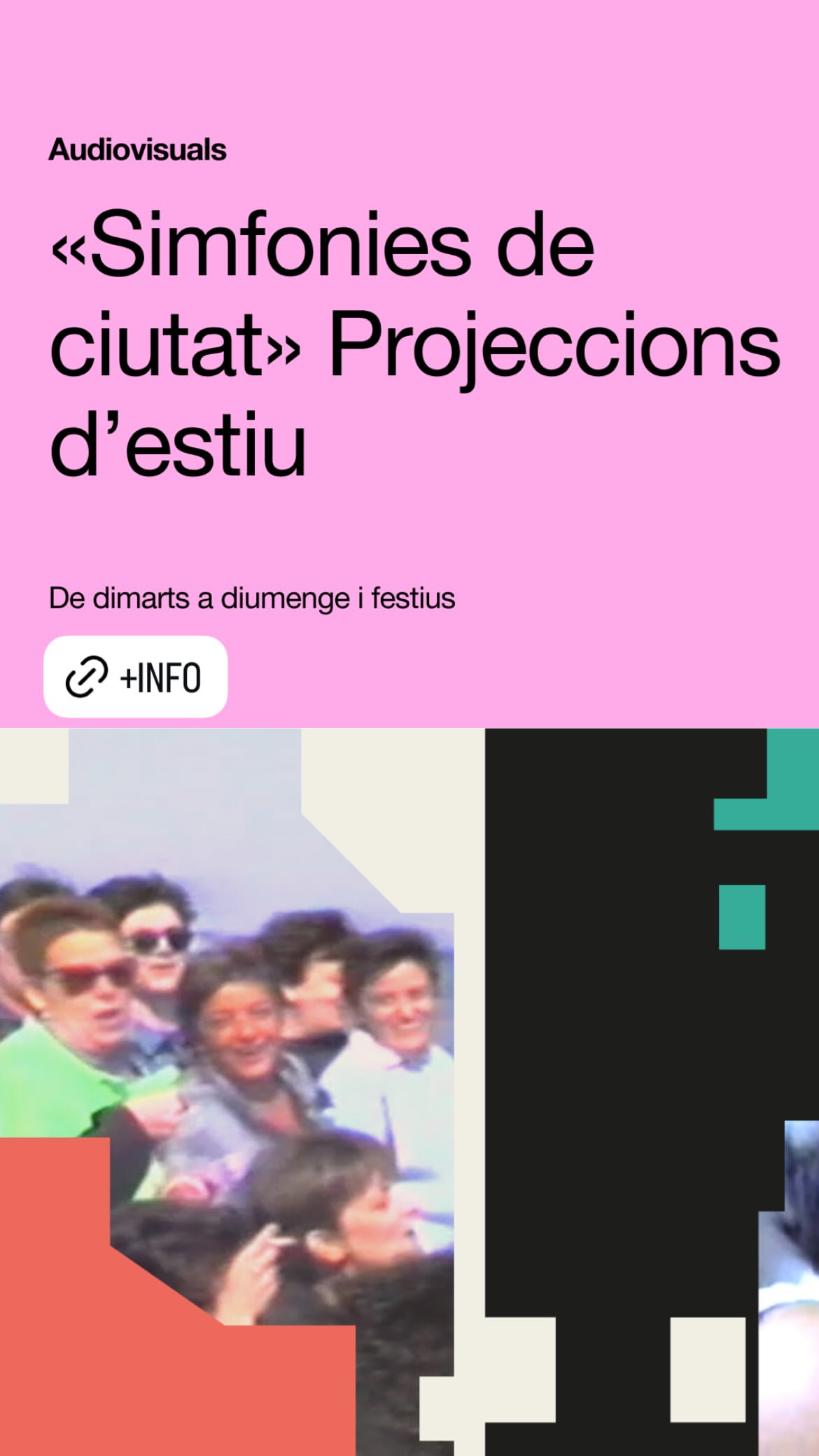 «Simfonies de ciutat» — Projeccions d'estiu