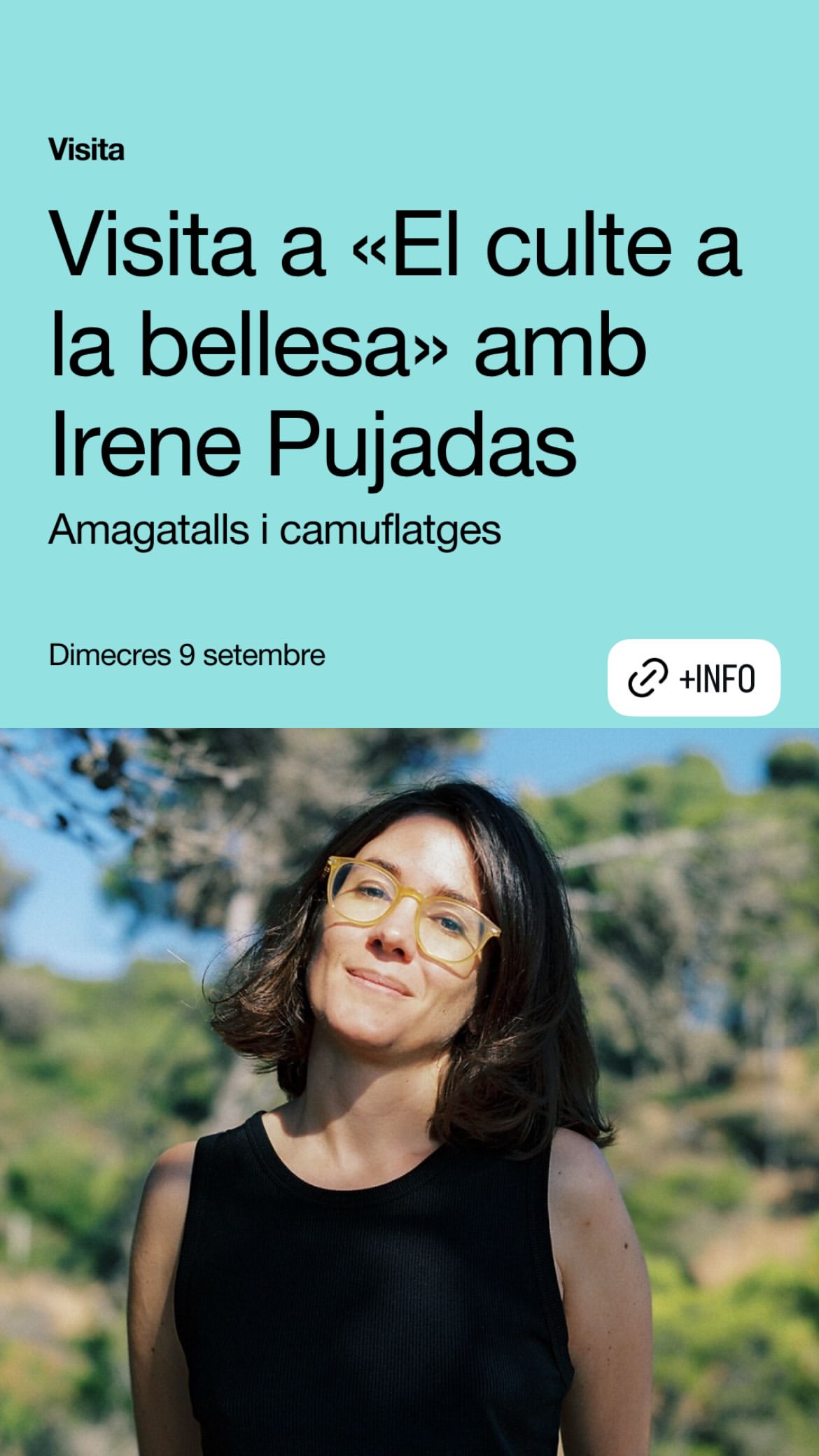 Visita a «El culte a la bellesa» amb Irene Pujadas
