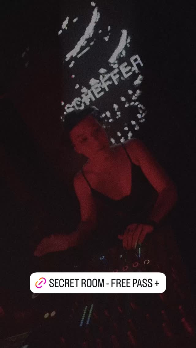 Monday Techno — UMA SCHEFFER (Secret Room)
