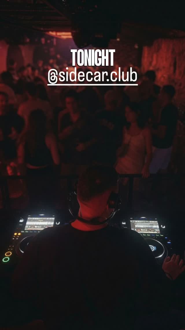 Sidecar nights — DJ set by @daniel_vargas_dj