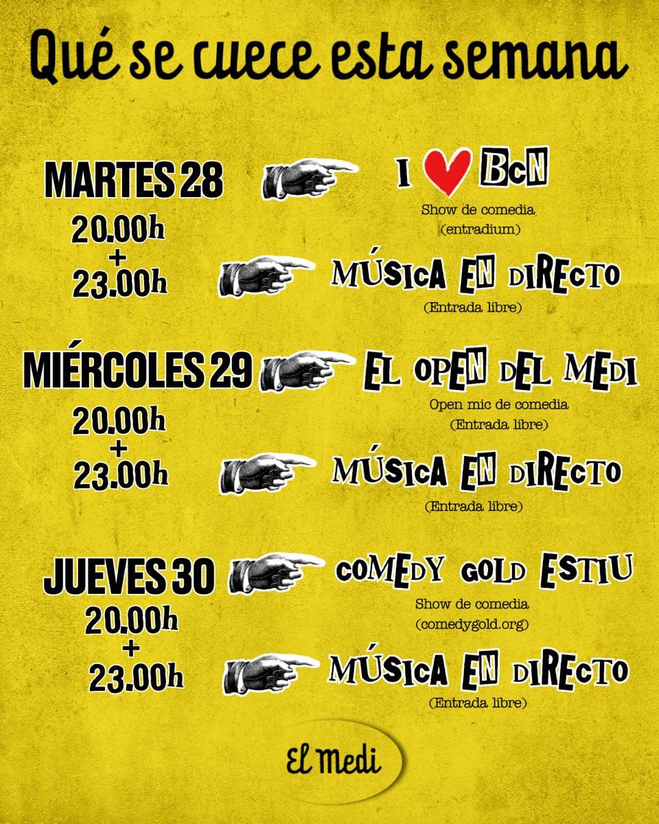 Sunday comedy events