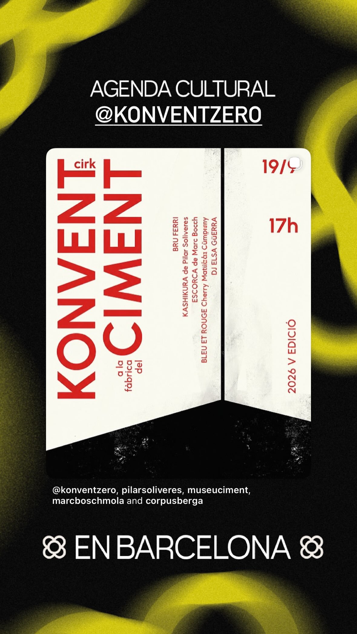 Konvent Zero — 2026 V Edició