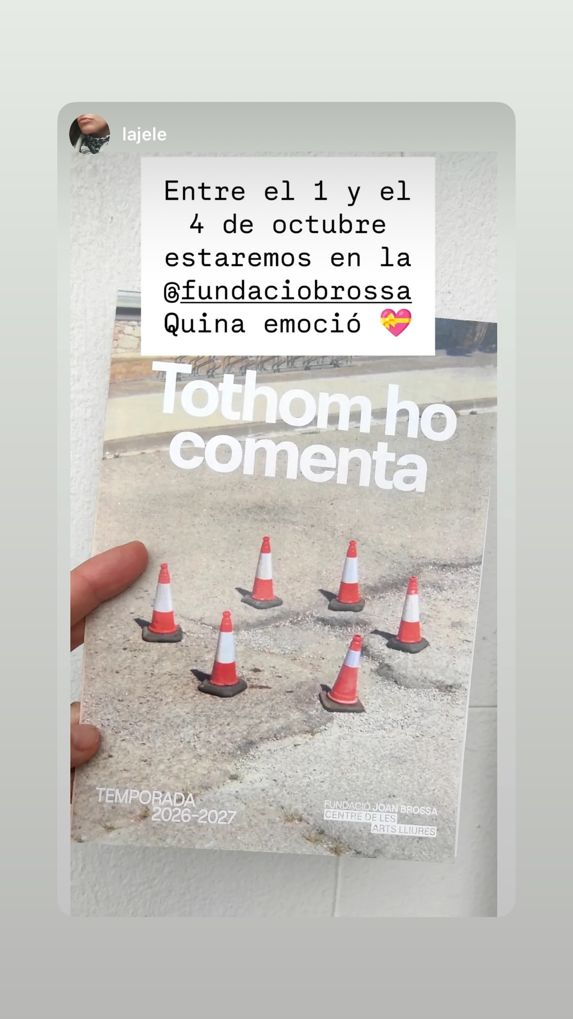 Tothom ho comenta