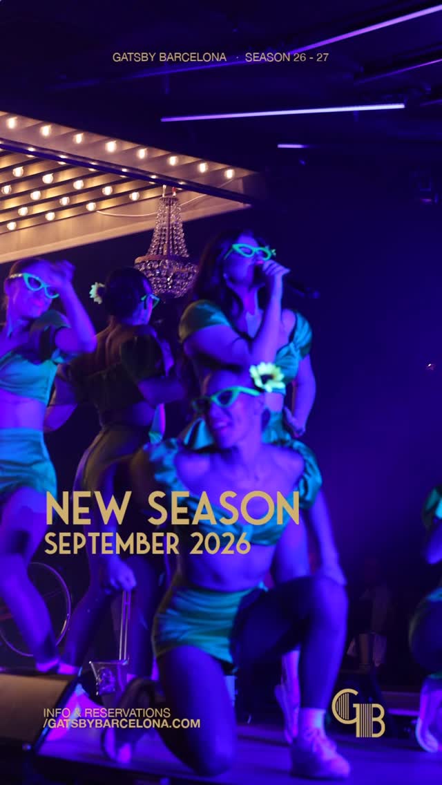 Gatsby Barcelona — New Season (September 2026)