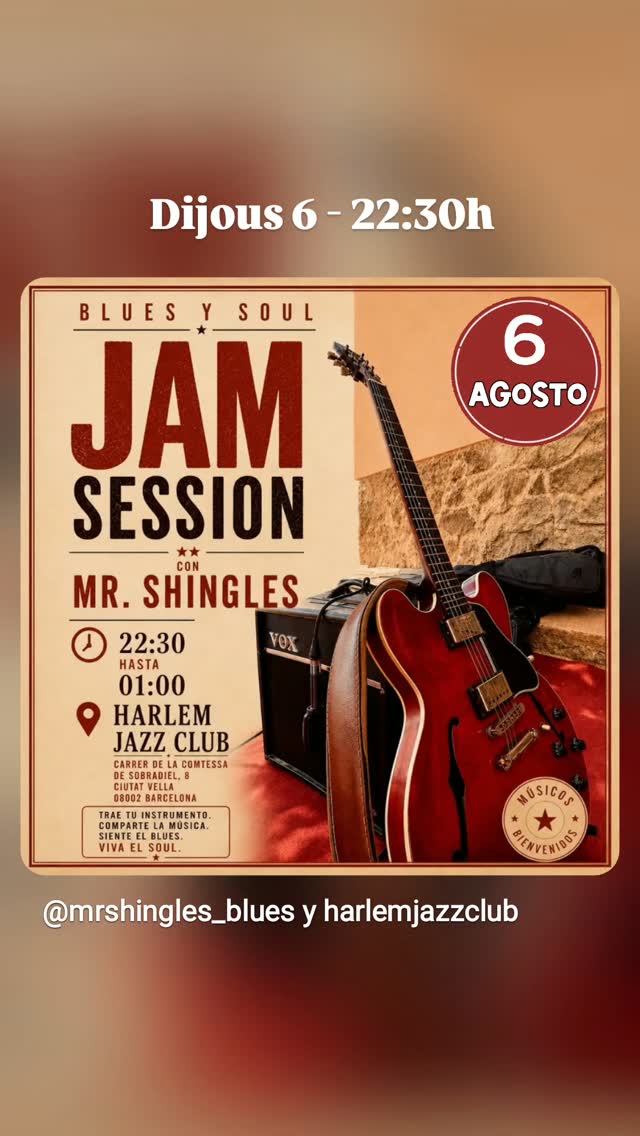 Blues & Soul Jam Session — Mr. Shingles