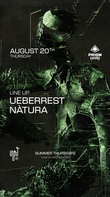 2026-08-20: SUMMER THURSDAYS — UEBERREST & NÀTURA