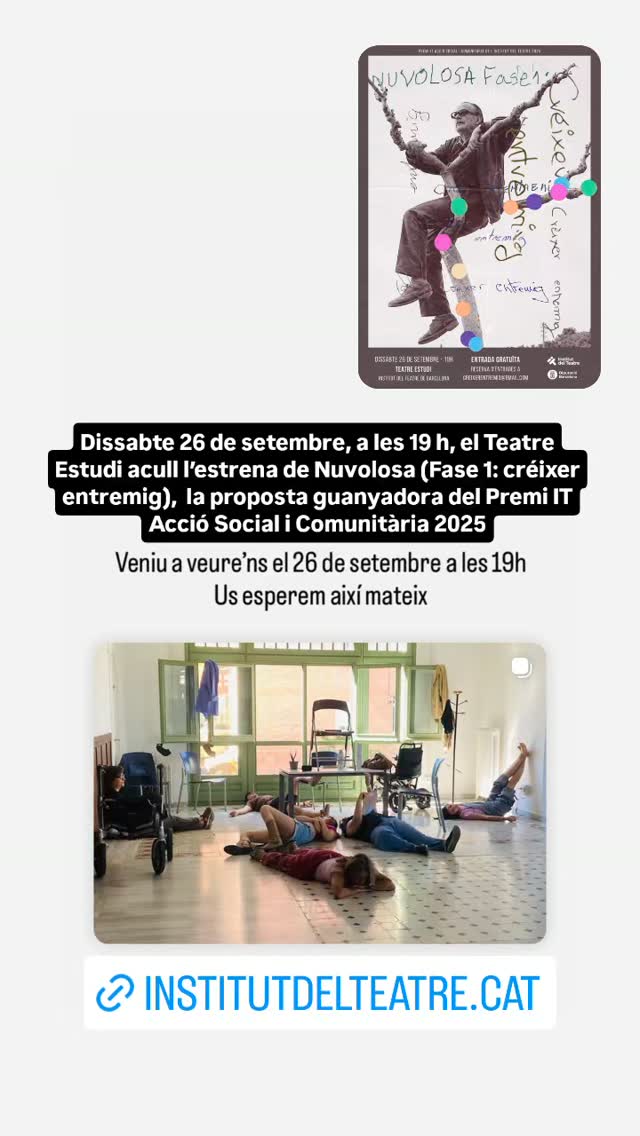 Nuvolosa (Fase 1: créixer entremig) — premiere