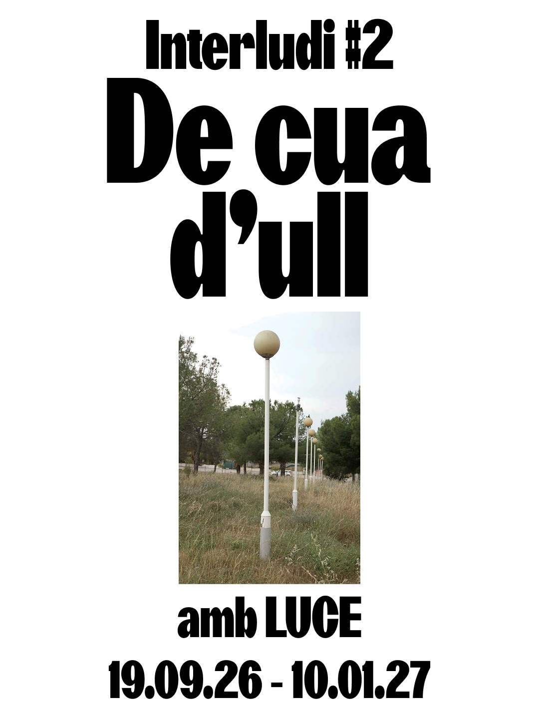 Out of the Corner of My Eye · Interludi #2 — Opening