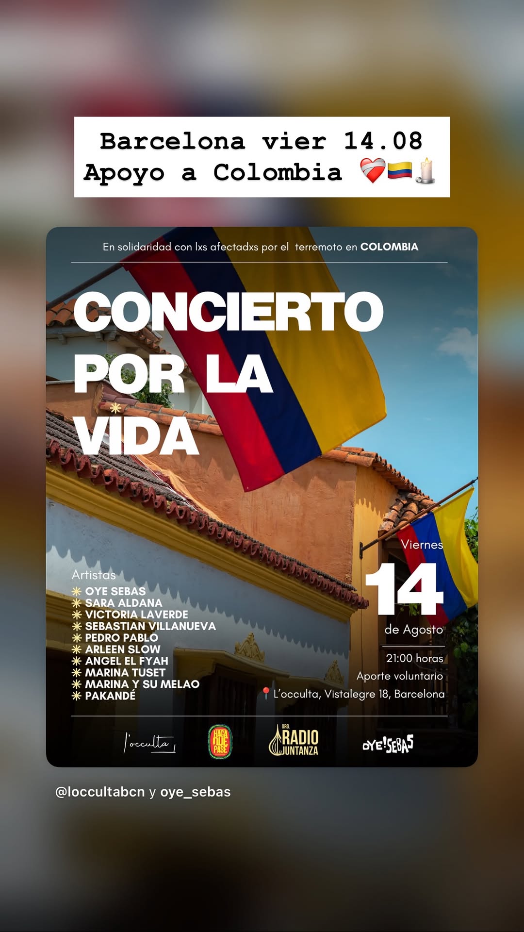 CONCIERTO POR LA VIDA