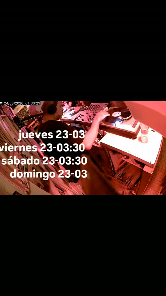 Friday night DJ set