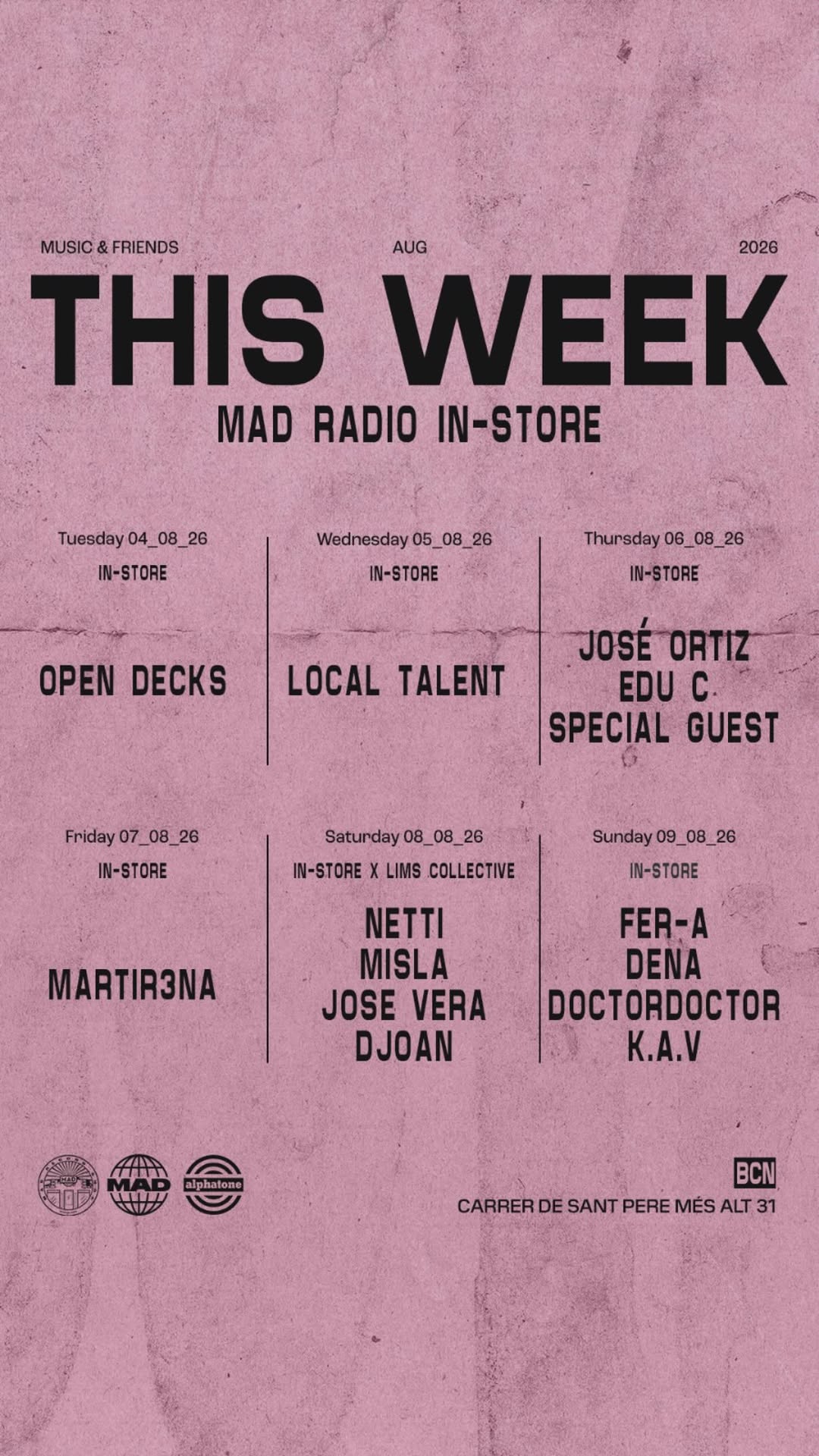 Open Decks