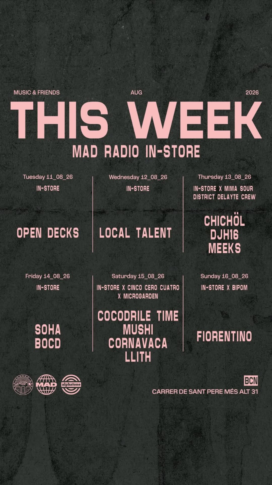 In-store x Cinco Cero Cuatro x Microgarden