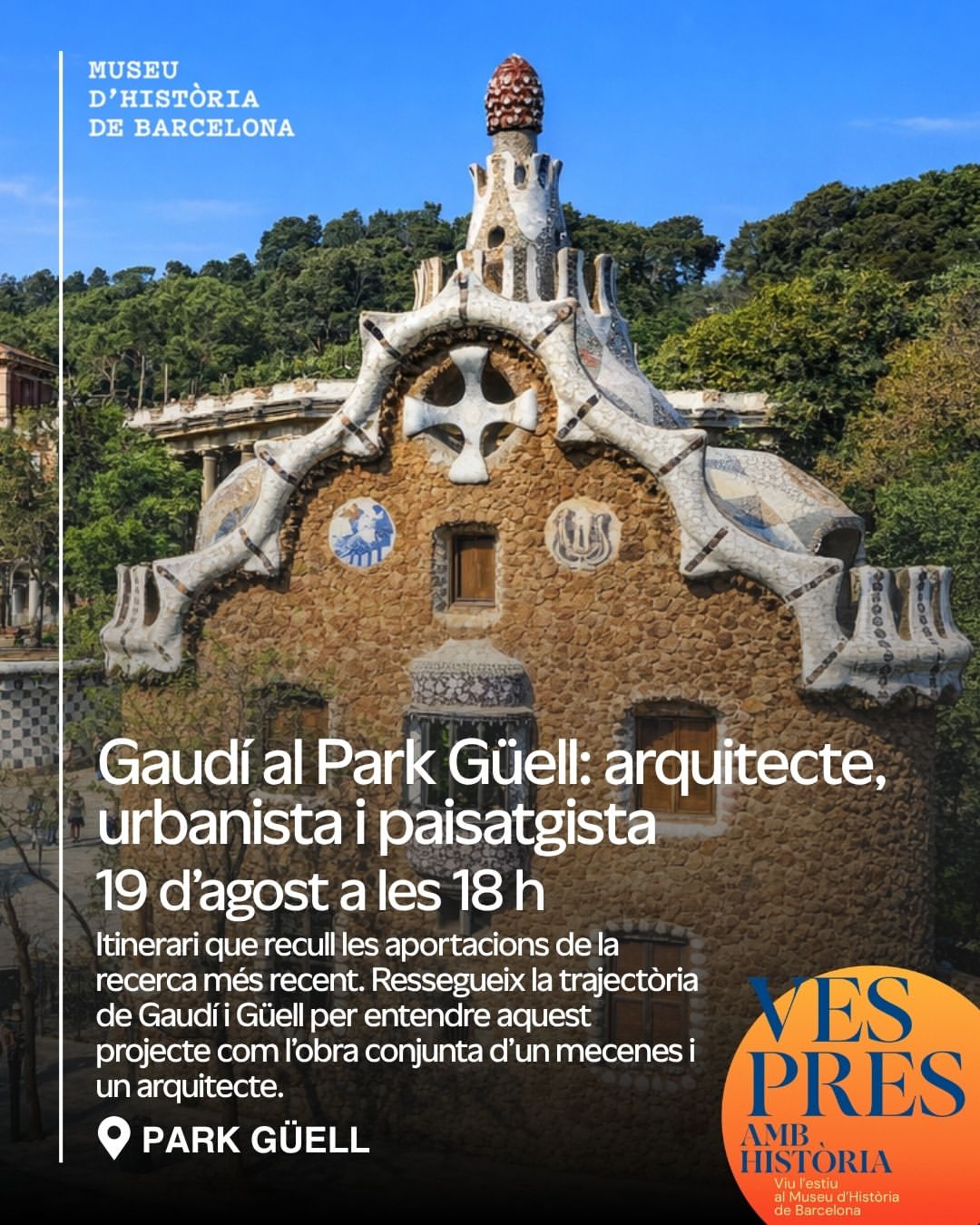 Gaudí at Park Güell — itinerary