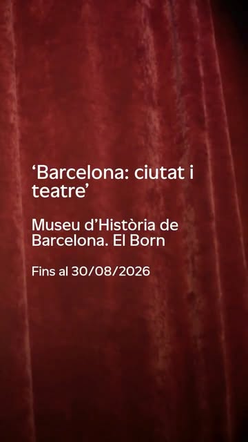 Barcelona: ciutat i teatre
