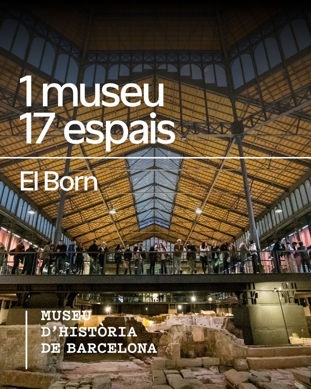El Born: archaeological enclosure (free access)