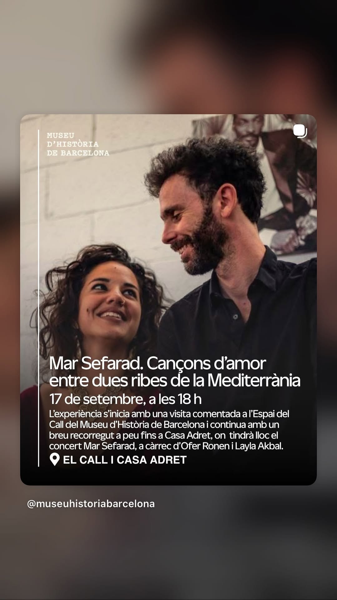 Mar Sefarad. Cançons d'amor entre dues ribes de la Mediterrània