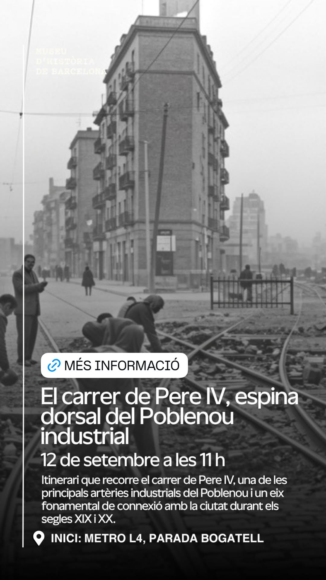El carrer de Pere IV, espina dorsal del Poblenou industrial
