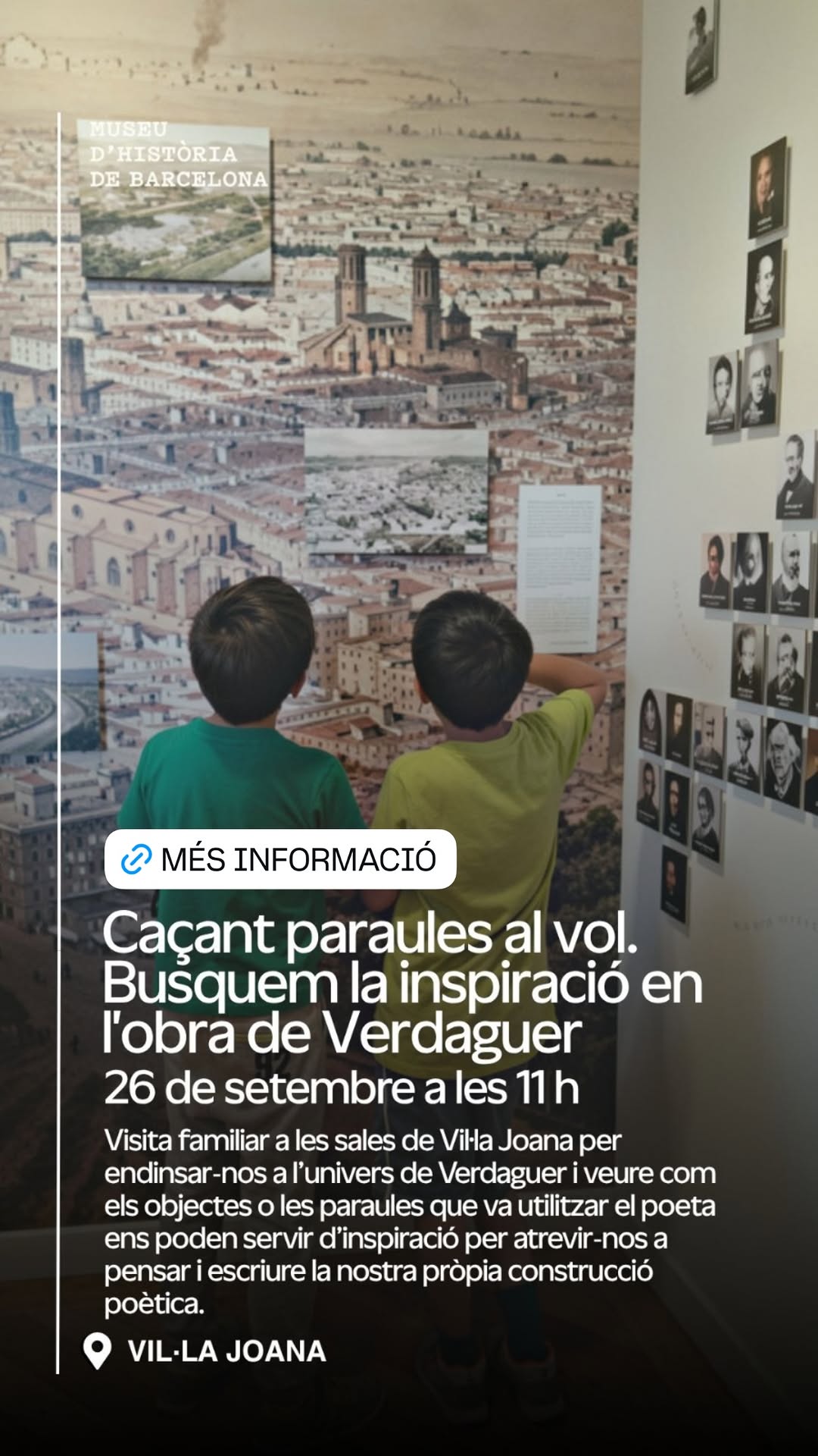 Caçant paraules al vol. Busquem la inspiració en l'obra de Verdaguer