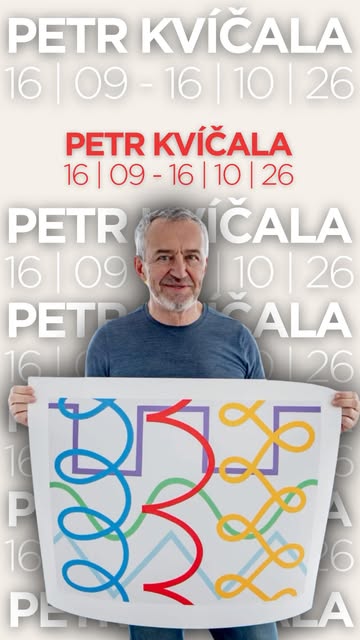 Petr Kvíčala — new exhibition (opening)