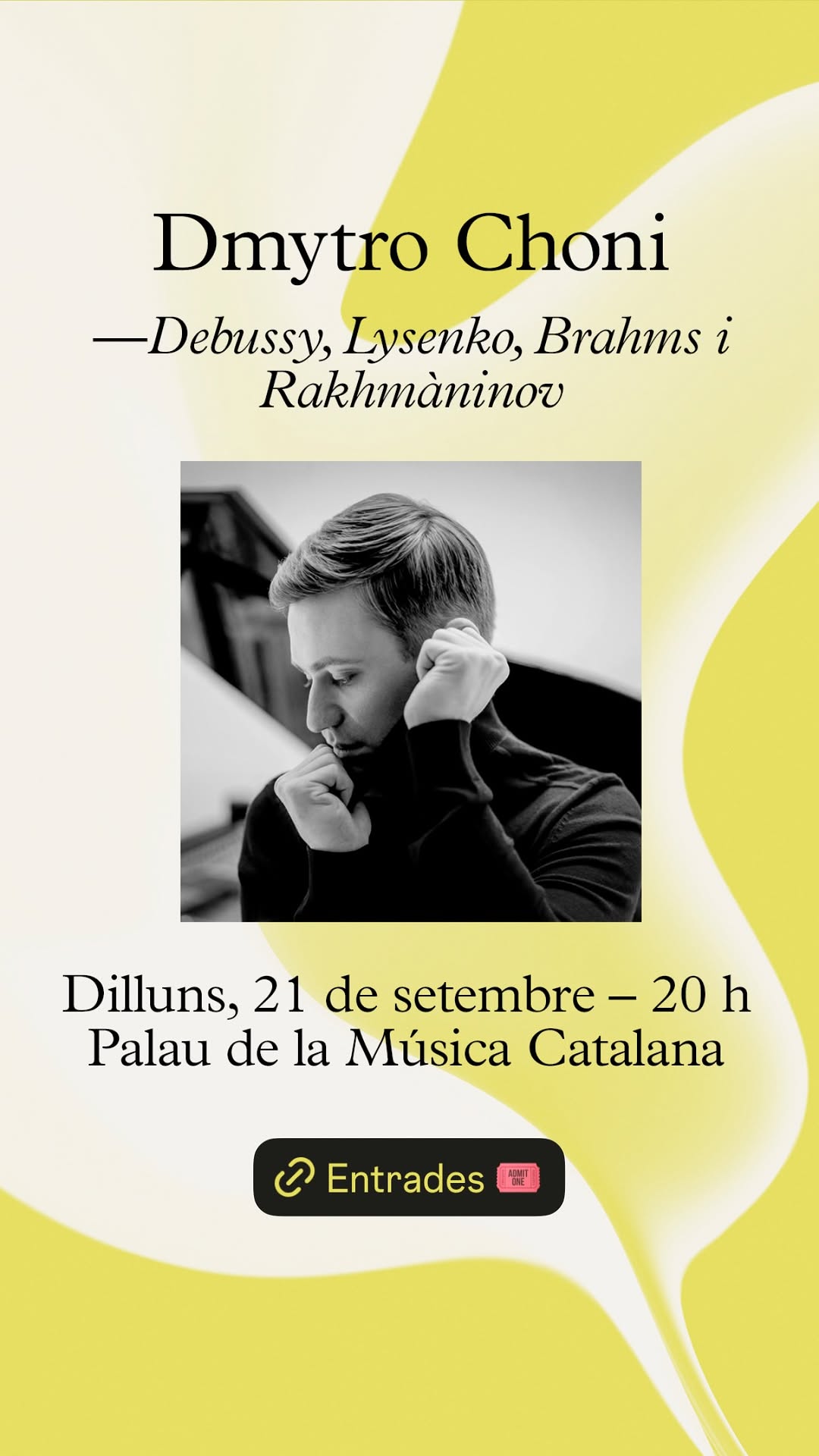 Dmytro Choni — piano recital