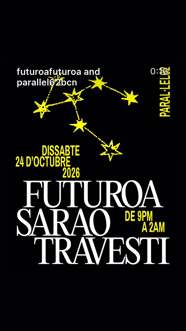 SARAO TRAVESTI — homage to LORCA