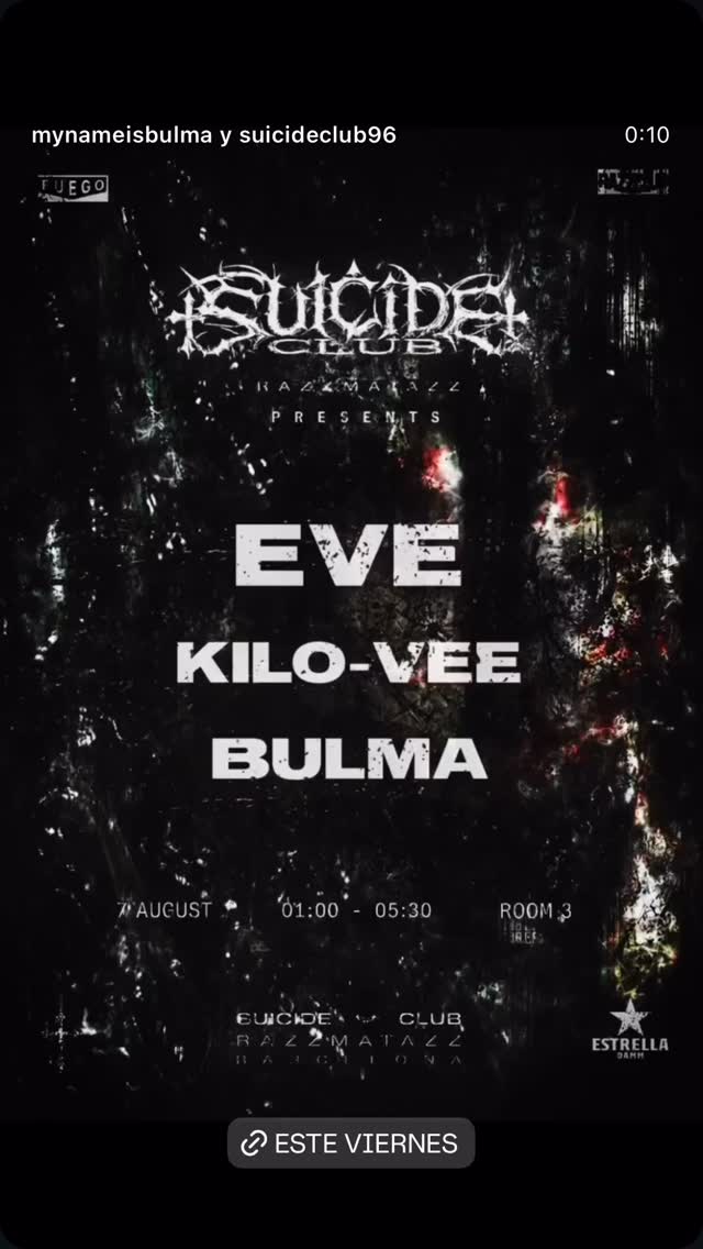 Suicide Club — EVE, KILO-VEE, BULMA