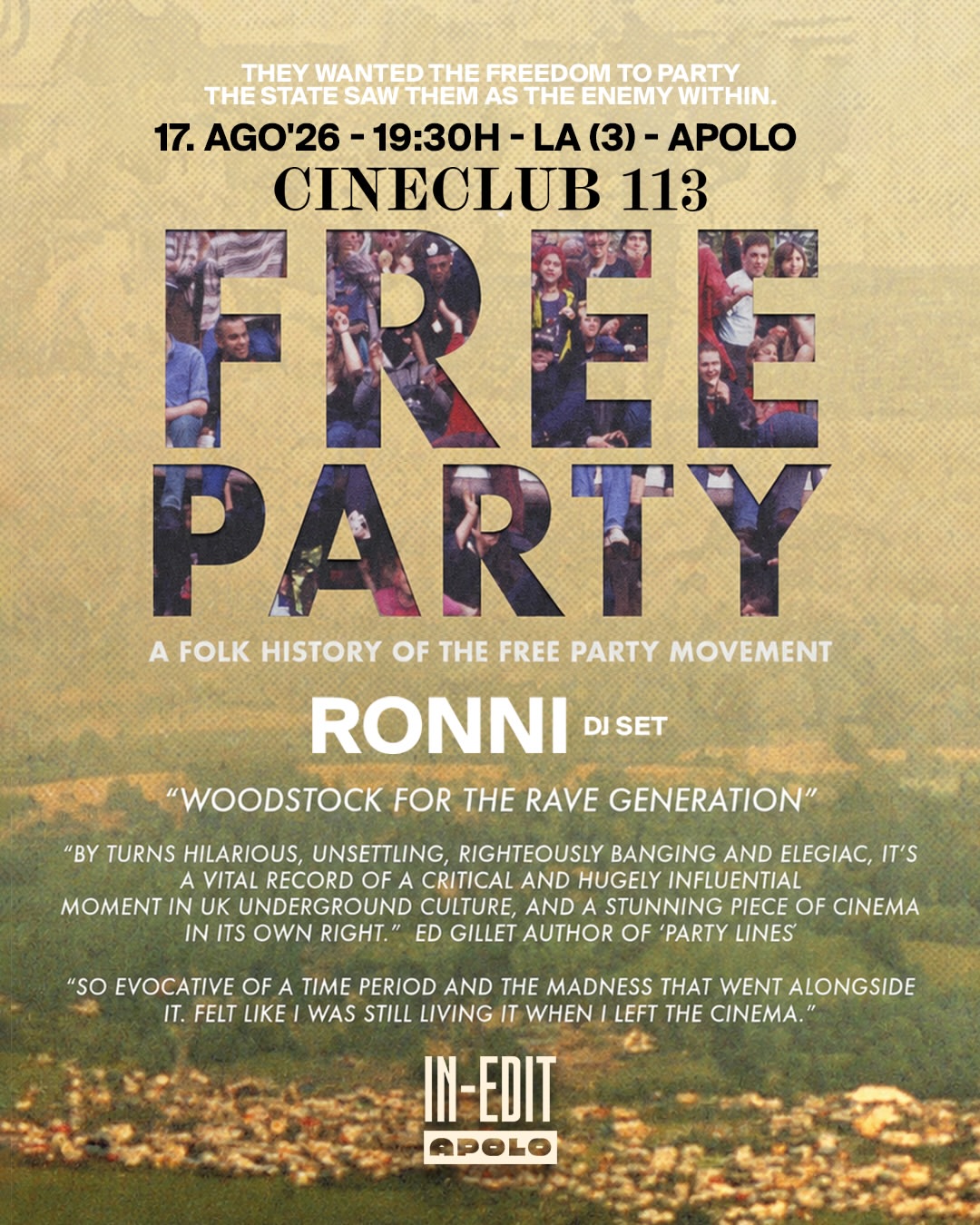 CineClub 113 — Free Party: A Folk History
