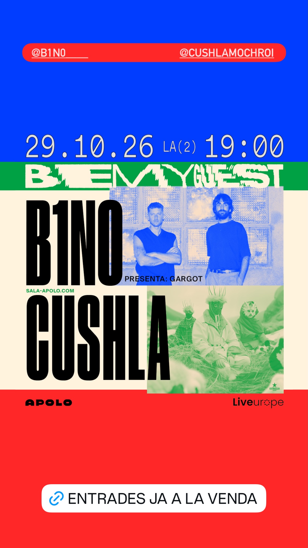 Be My Guest — b1n0 + Cushla