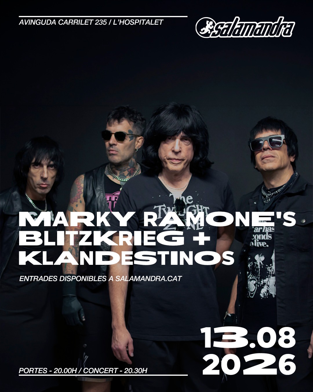 Marky Ramone's Blitzkrieg Live at Sala Salamandra