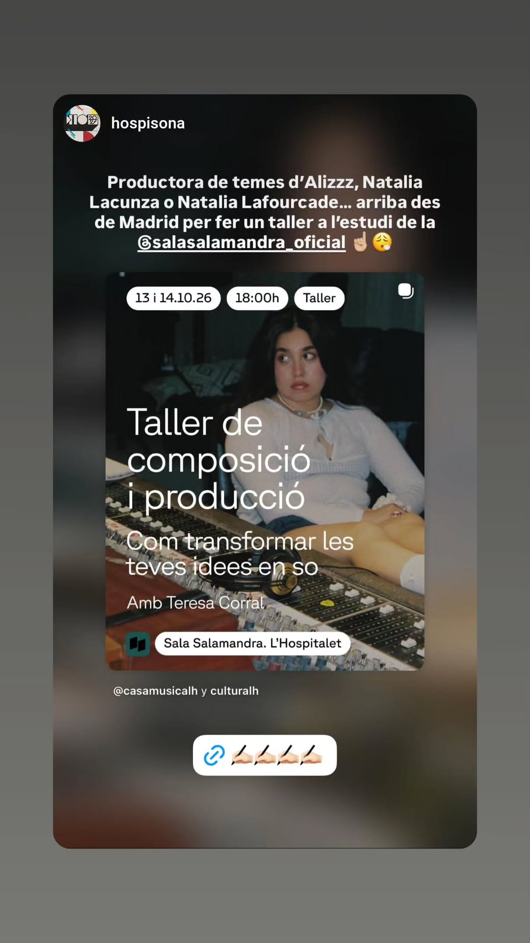 Composition & Production Workshop — Teresa Corral