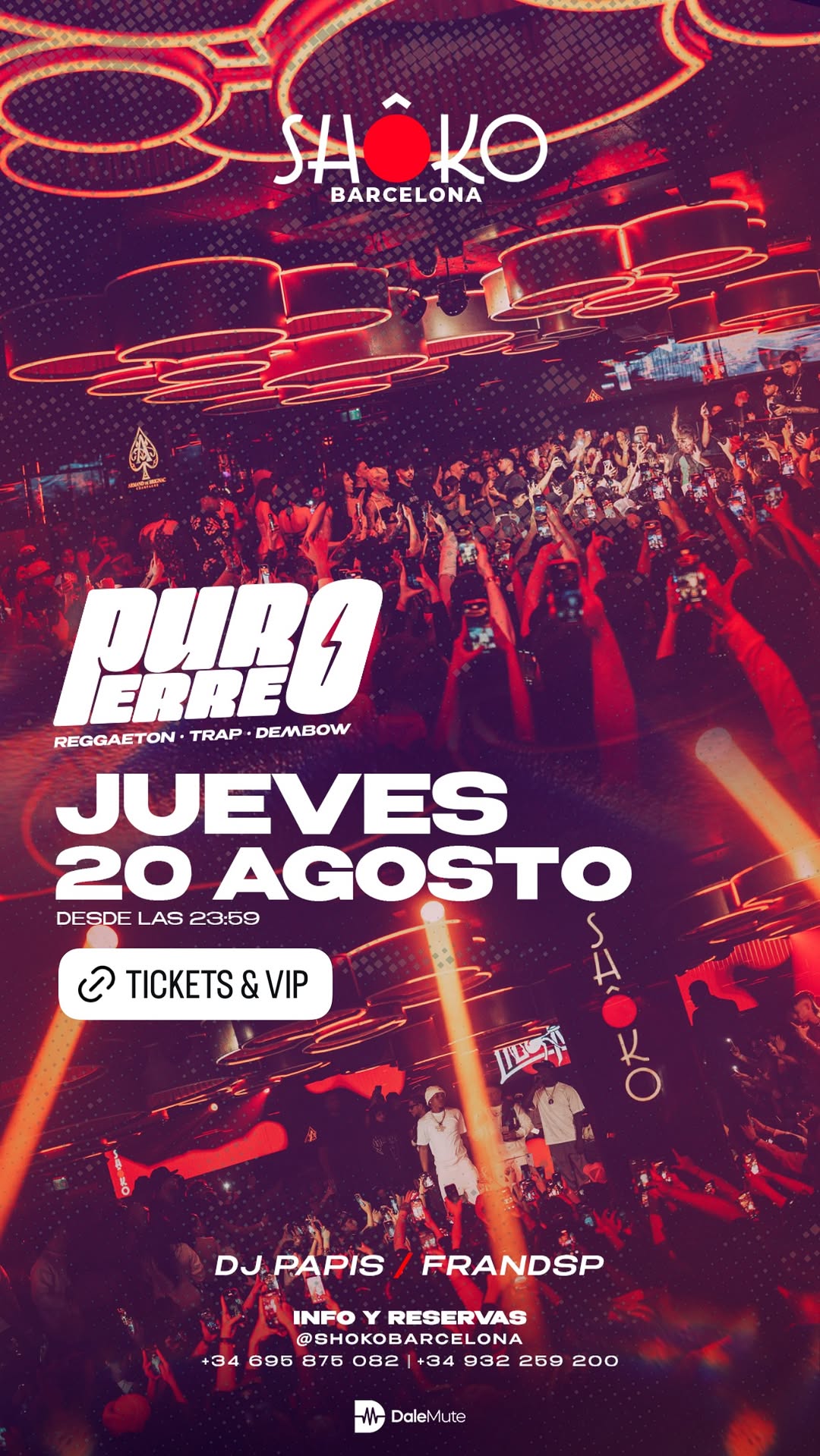 Puro Perreo — Jueves 20 Agosto