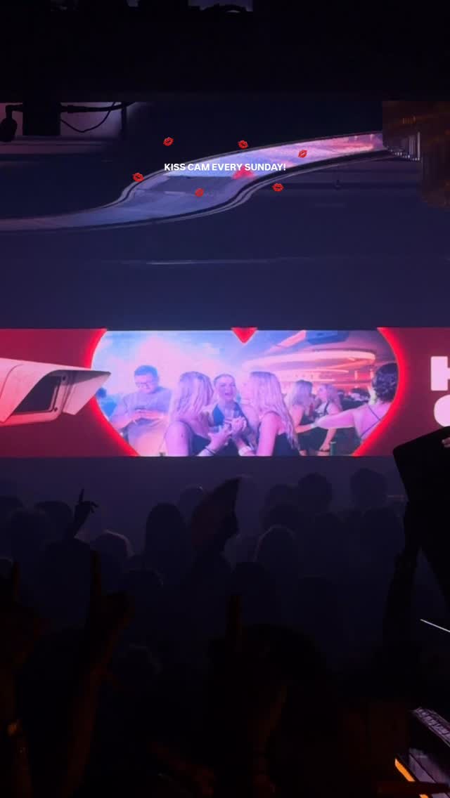 Kiss Cam (every Sunday)