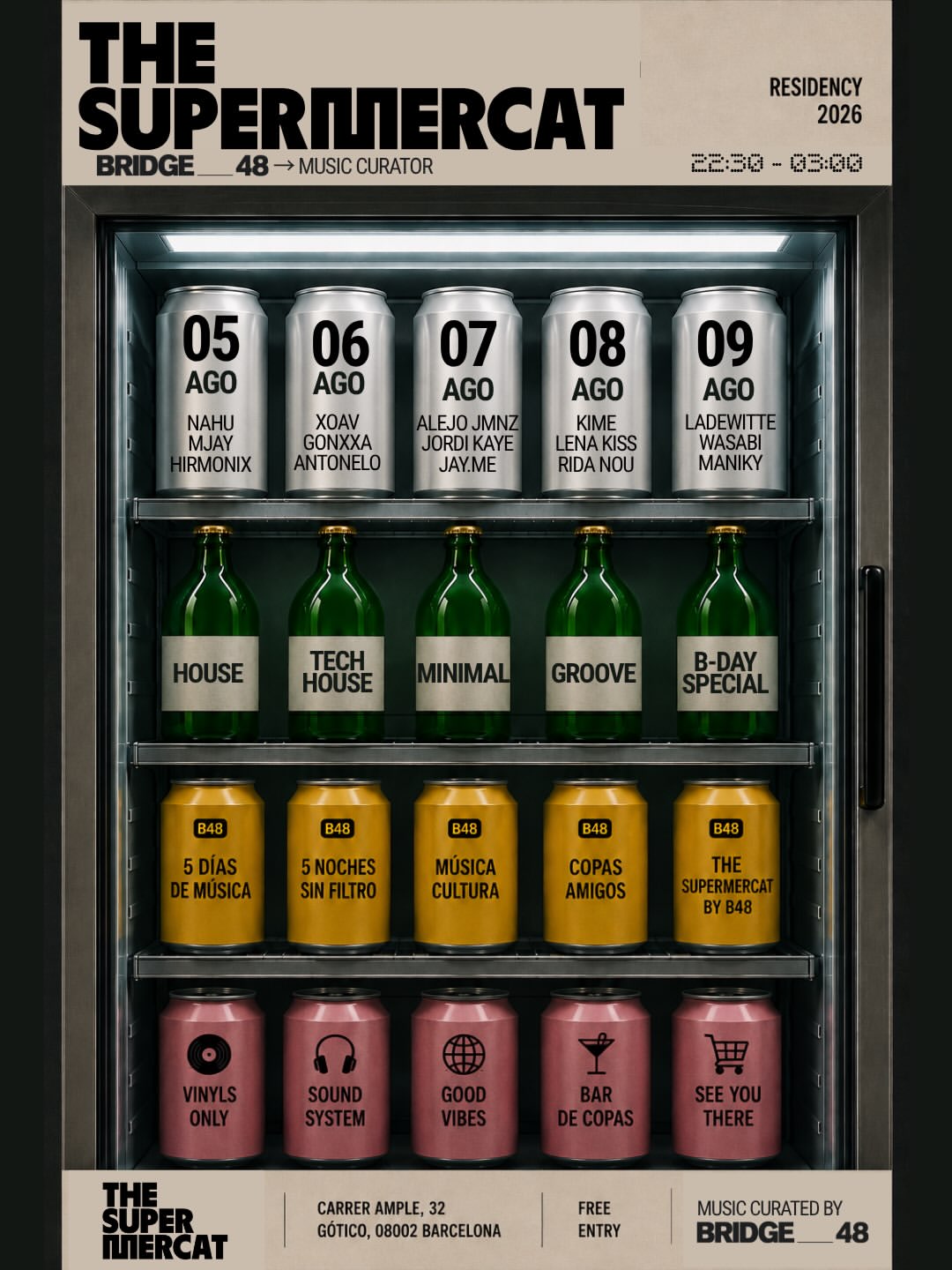 The Supermercat x Bridge__48 — launch week
