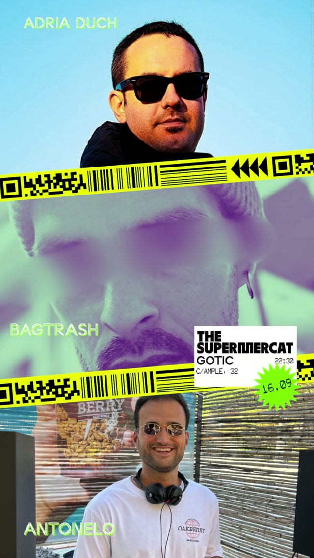 Adria Duch + Bagtrash + Antonelo — The Supermercat Gòtic