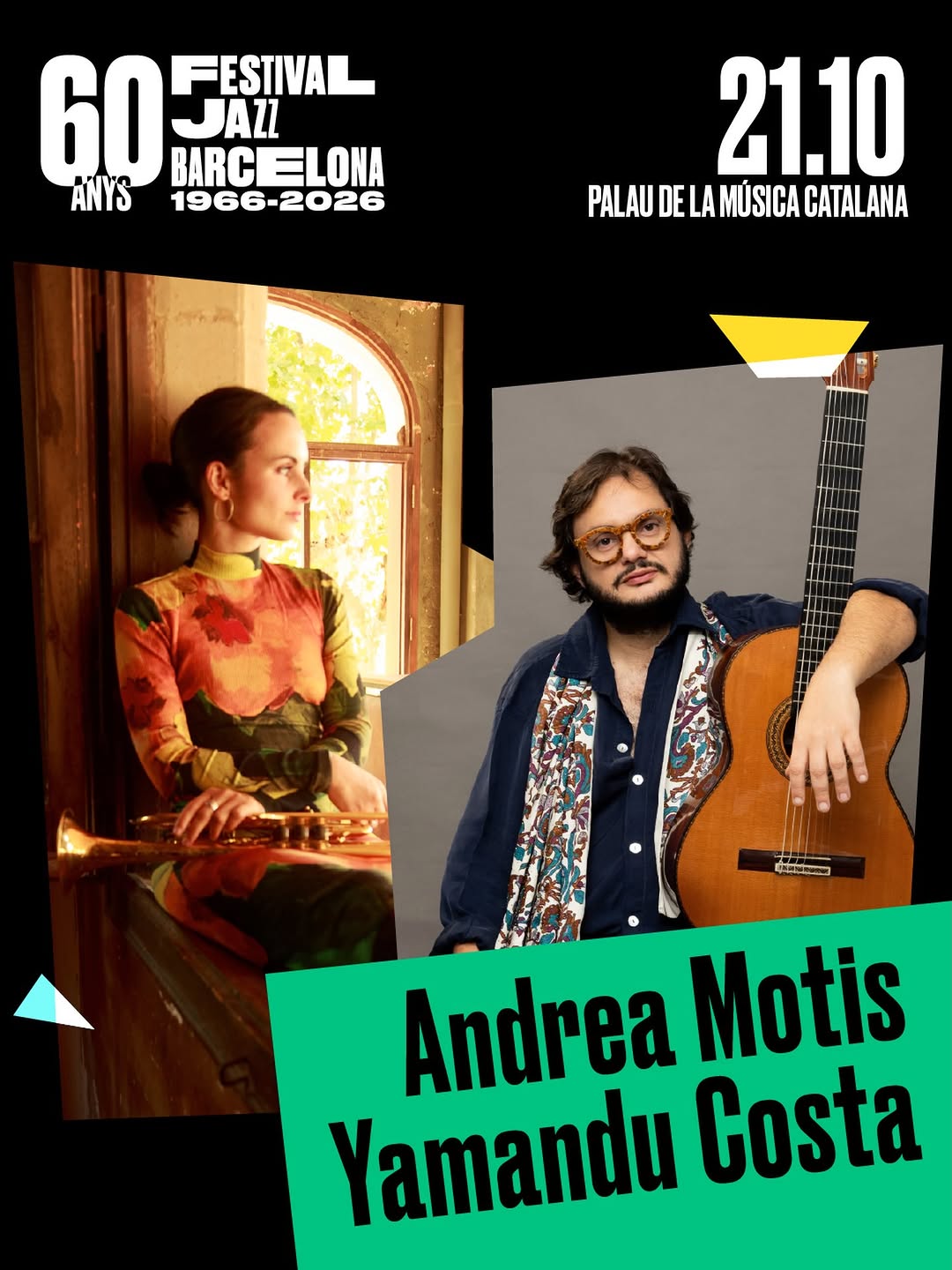 Andrea Motis & Yamandu Costa — Palau de la Música Catalana