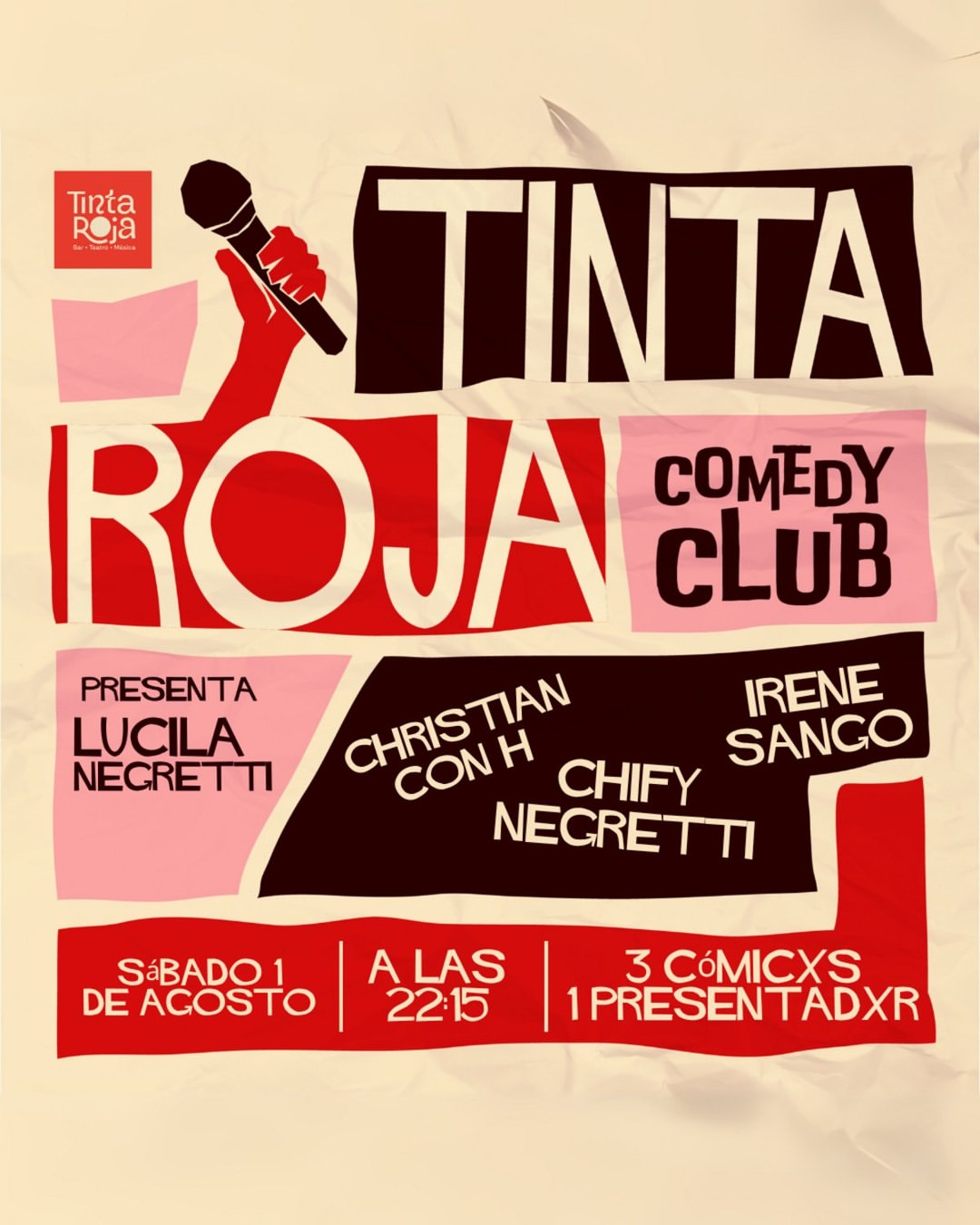 Tinta Roja Comedy Club (Spanish-language)