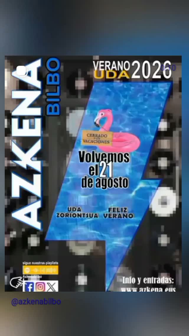 Azkena reopening (Volvemos el 21 de agosto)