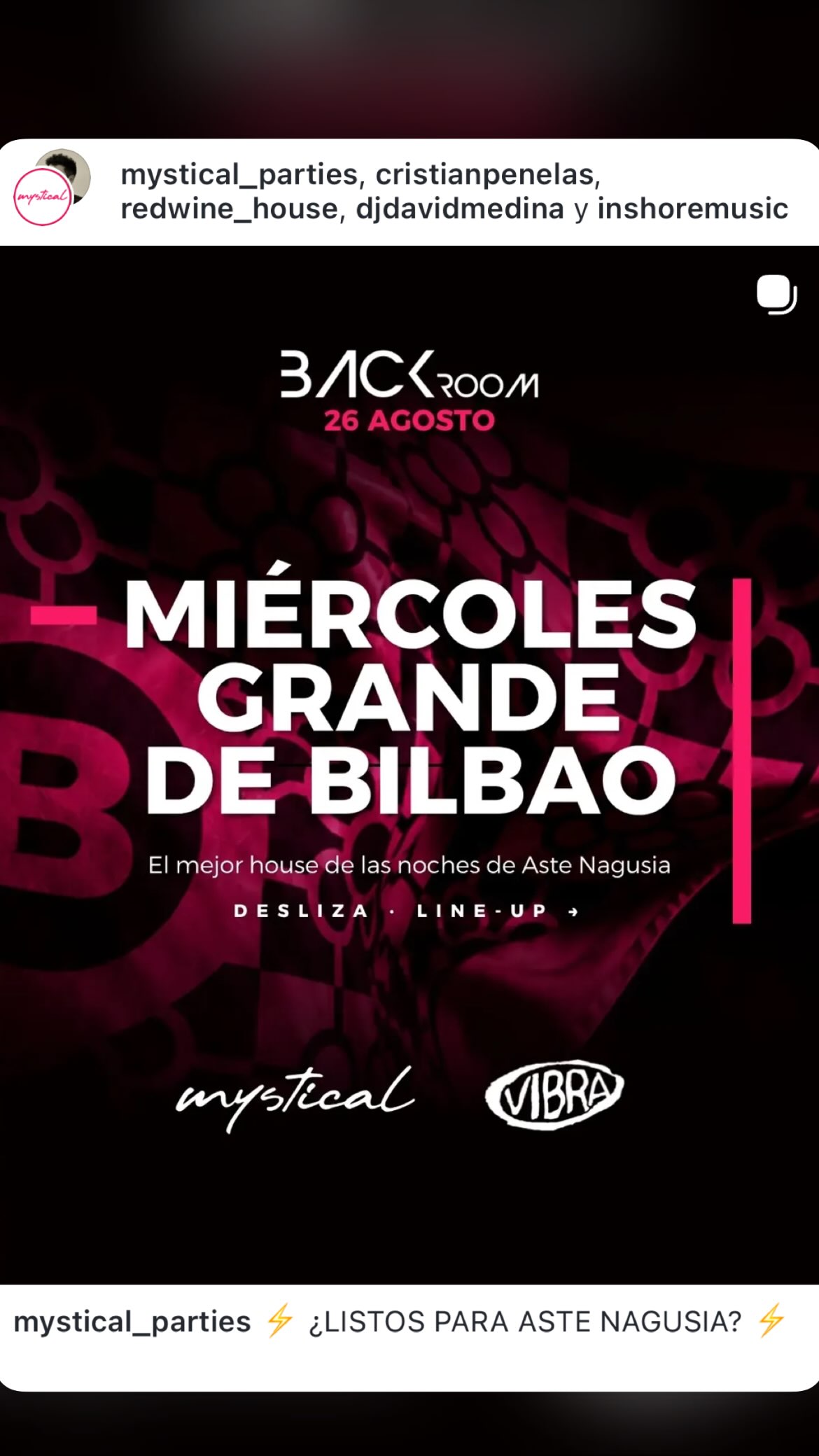 MIÉRCOLES GRANDE DE BILBAO