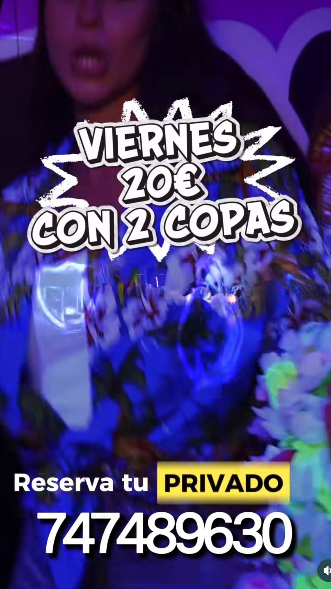 VIERNES 20€ CON 2 COPAS