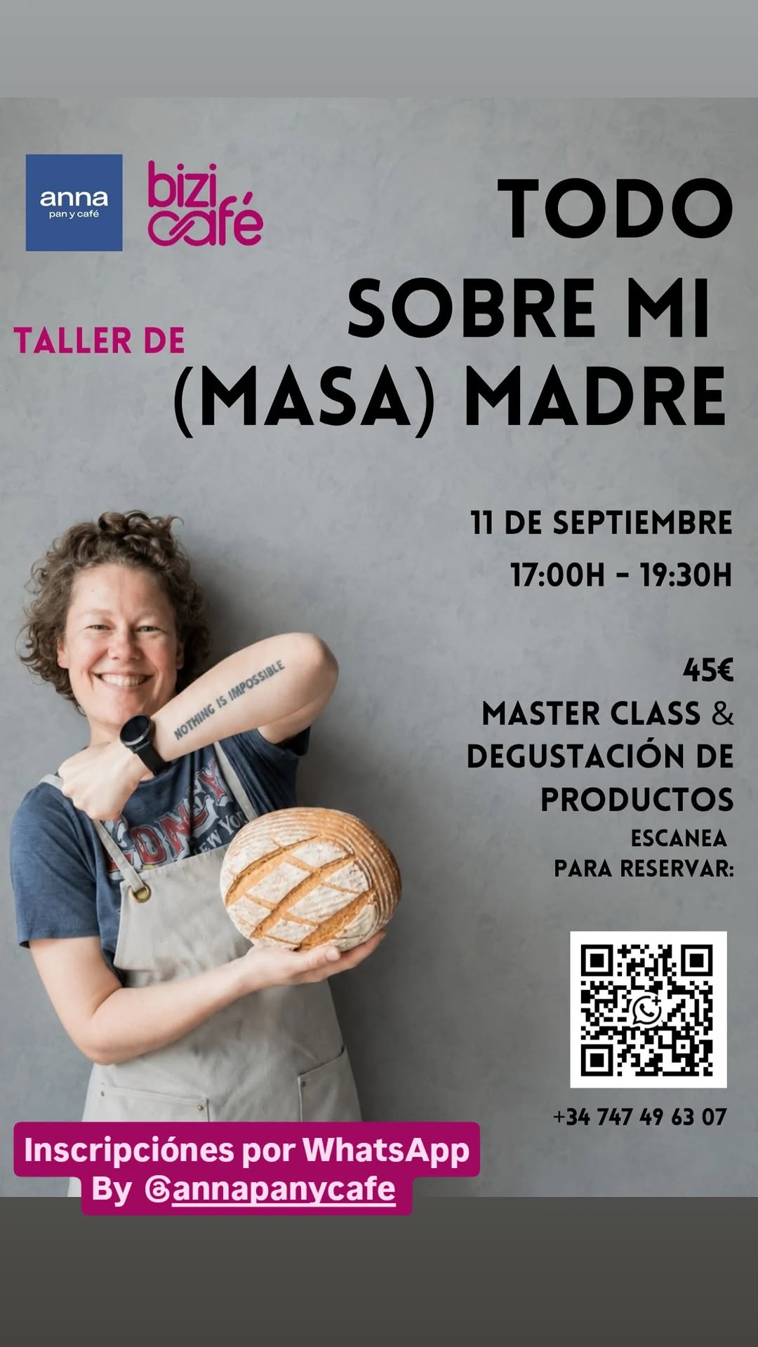 Manos a la masa — hands-on baking