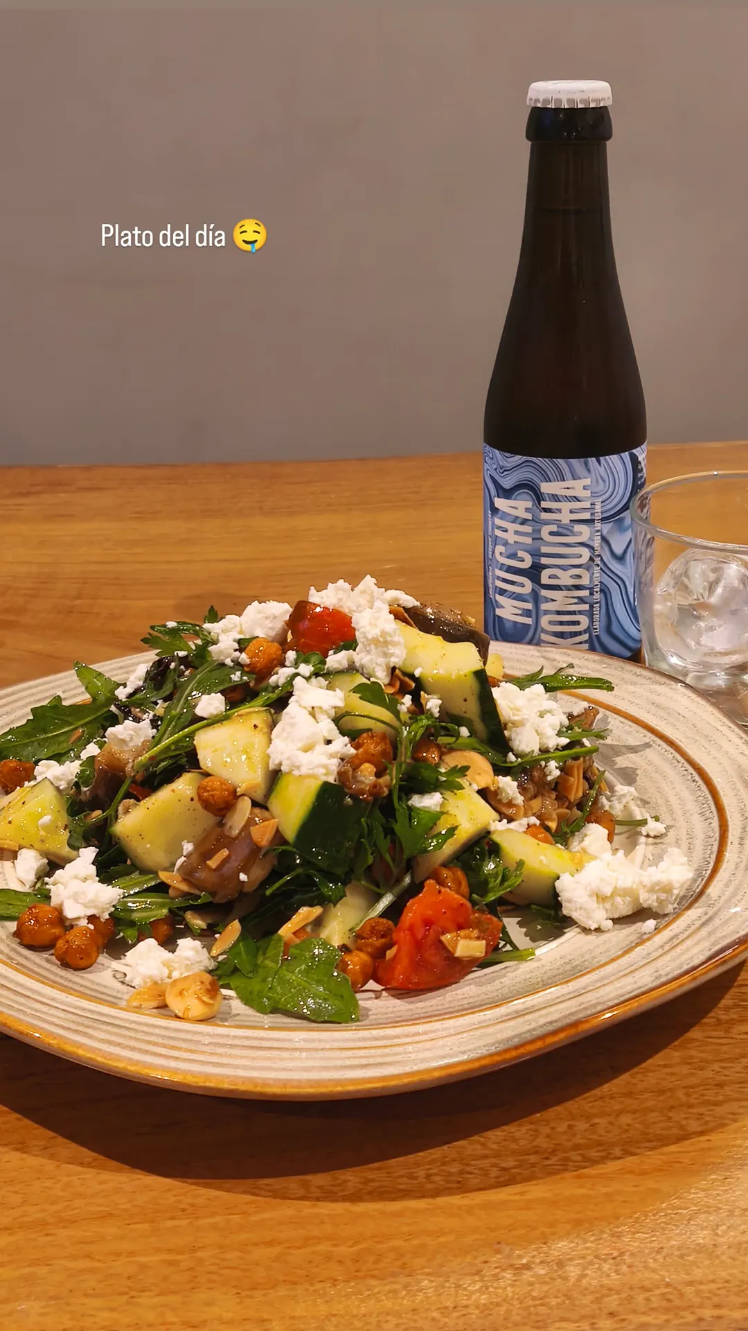 Dish of the day (Mucha Kombucha)