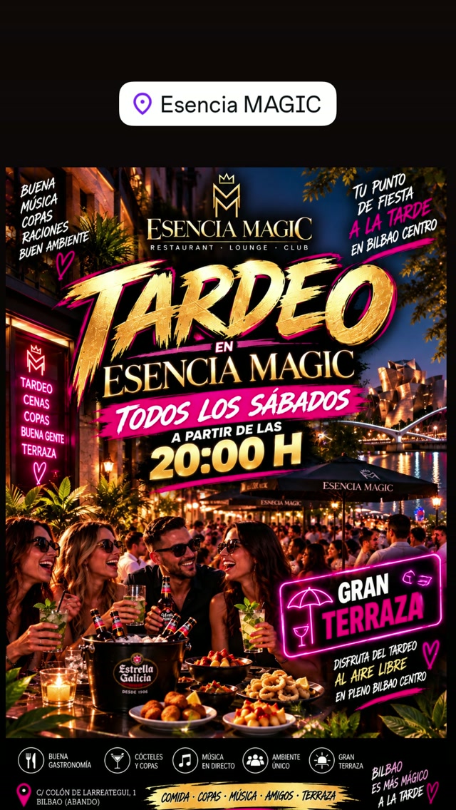 Tardeo en Esencia MAGIC