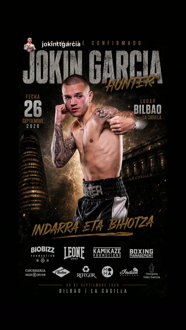 Jokin Garcia "Hunter" — Boxing (Bilbao, La Casilla)