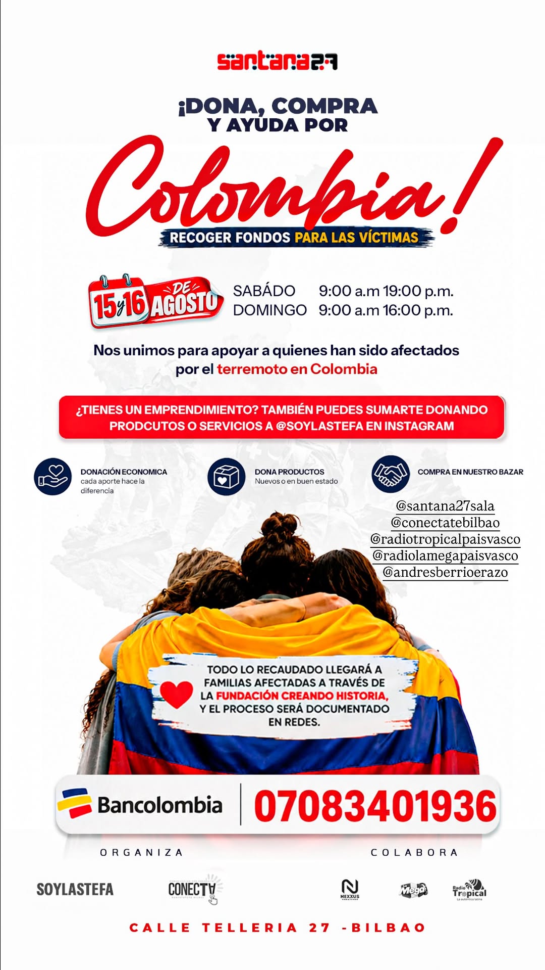 Donate, Buy & Help for Colombia