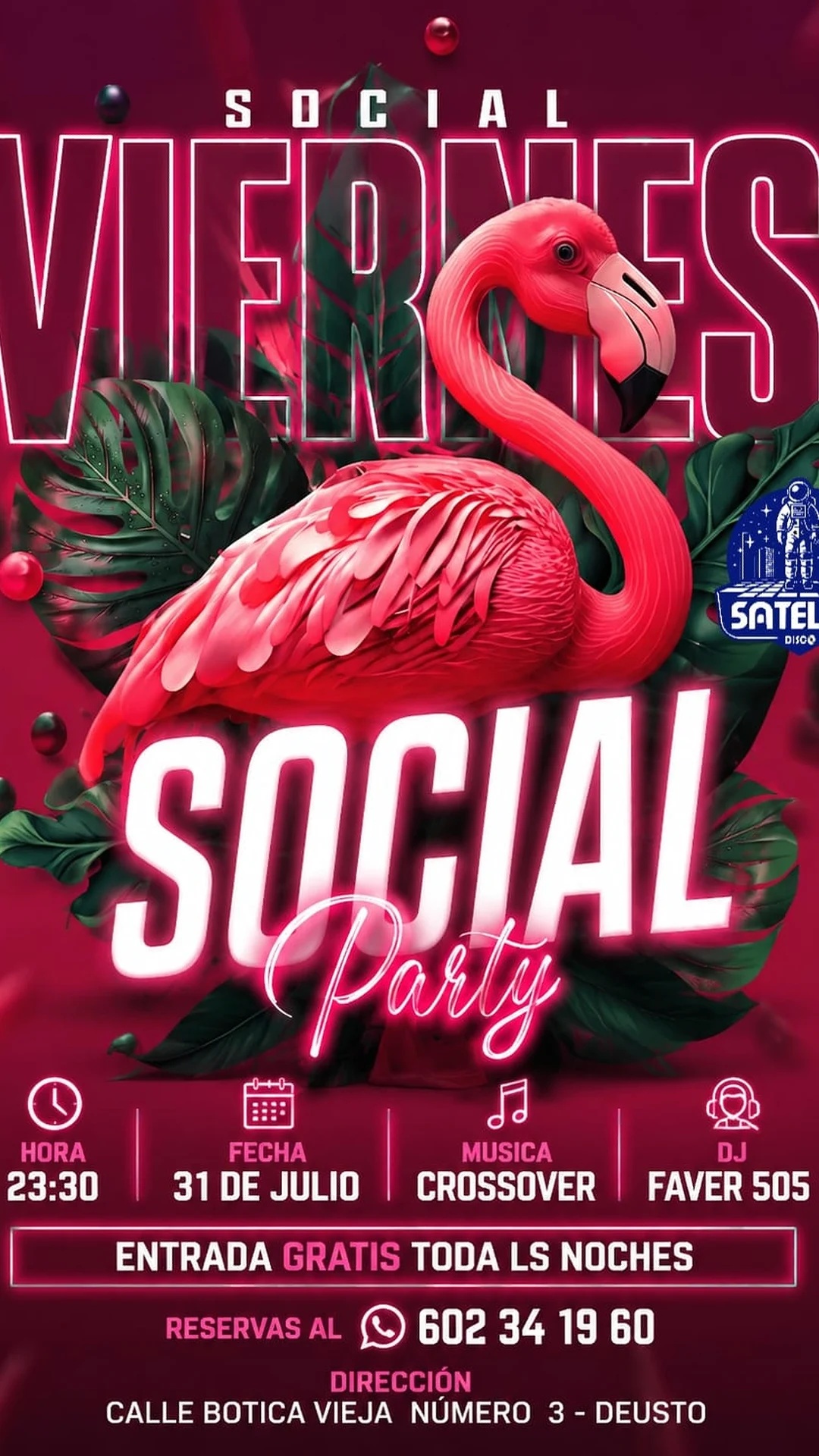 Social Party — Viernes Crossover Night