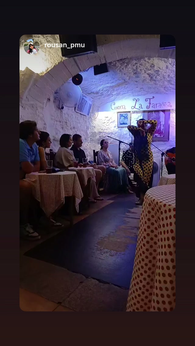Zambra flamenca en Cueva La Faraona