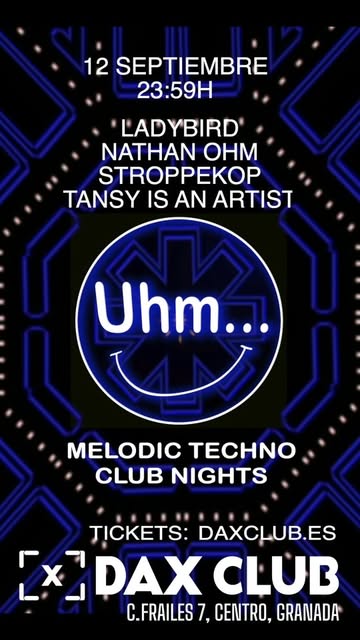 Melodic & Live Techno night