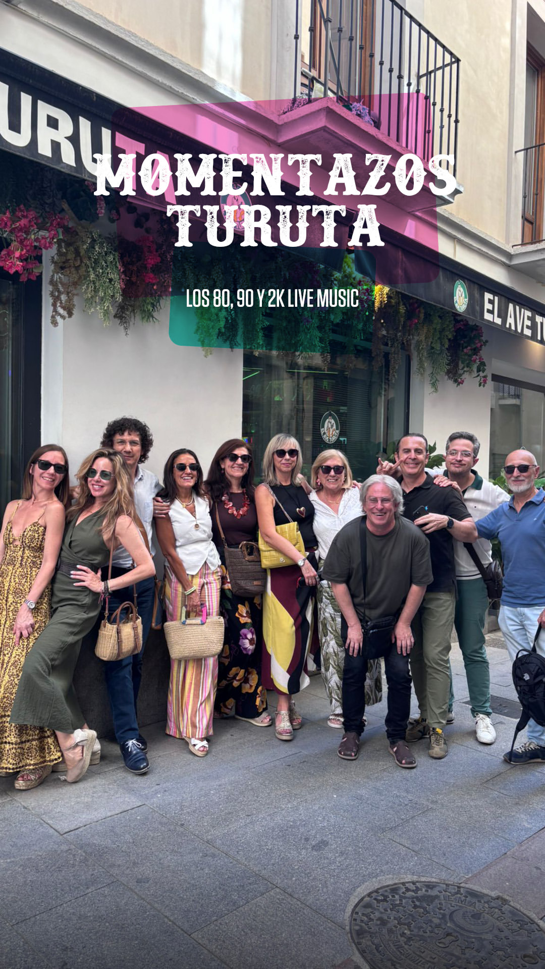 Momentazos Turuta — 80s, 90s & 2K live music